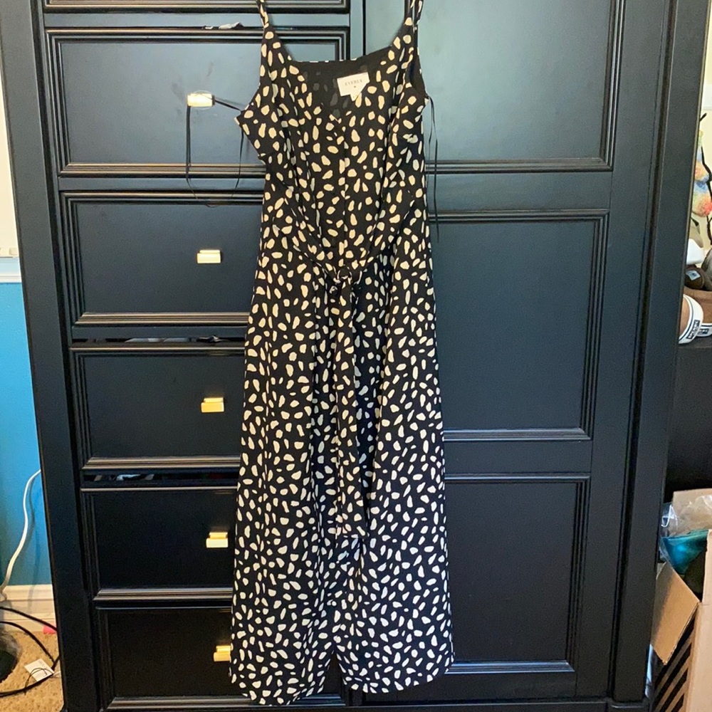 Everly Button-up Midi Dress